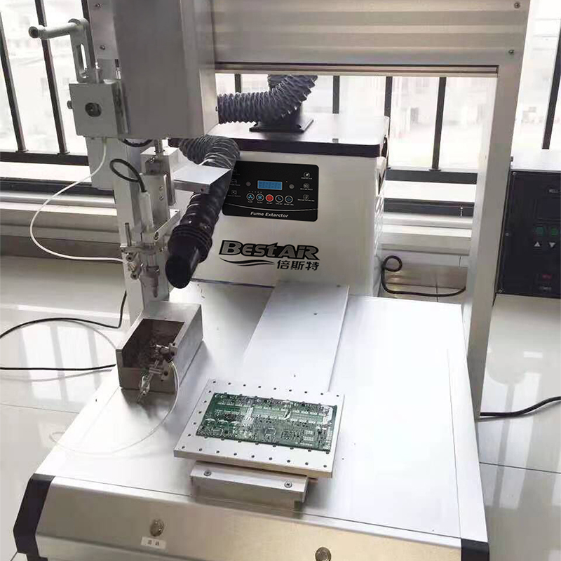 單工位遙控焊錫煙霧凈化器 單工位遙控焊錫煙霧凈化器